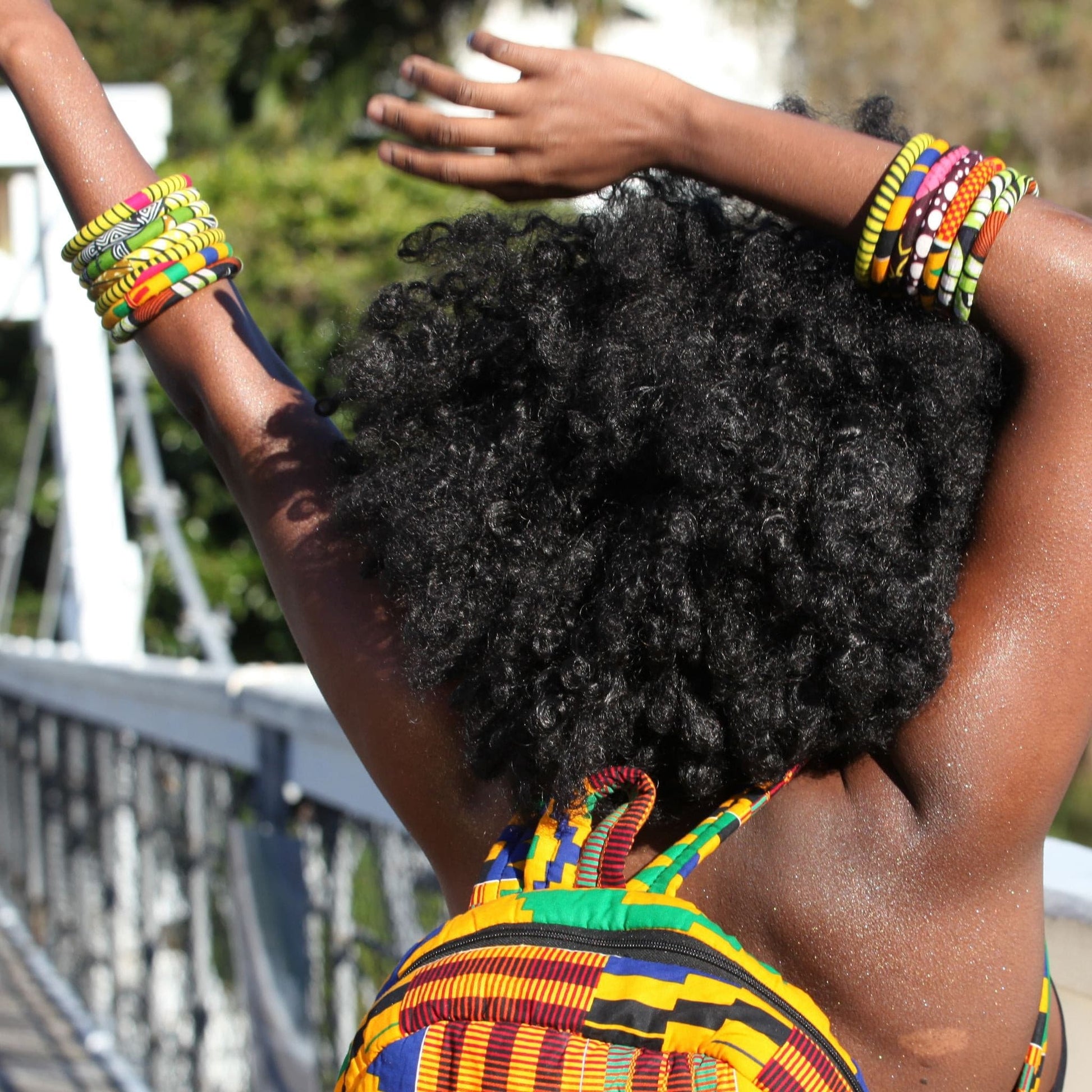 African Print Bangle