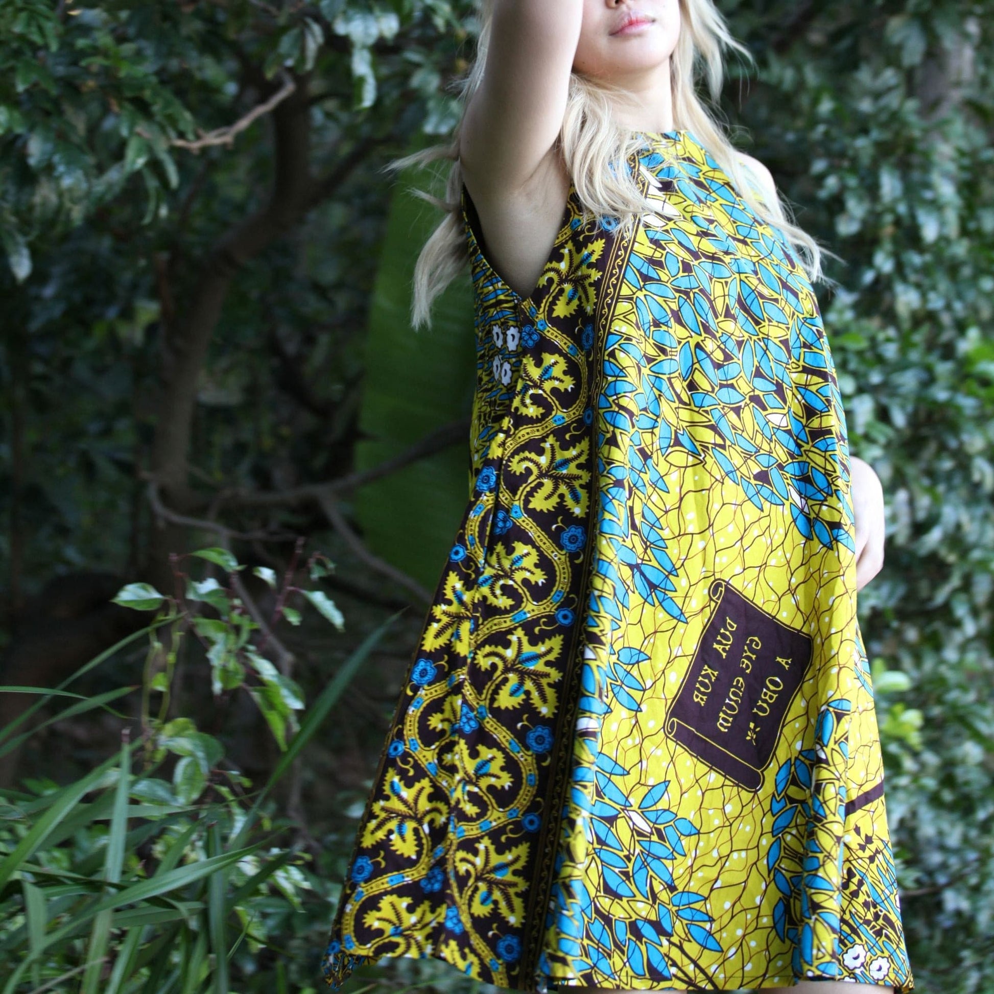 African Print Dress