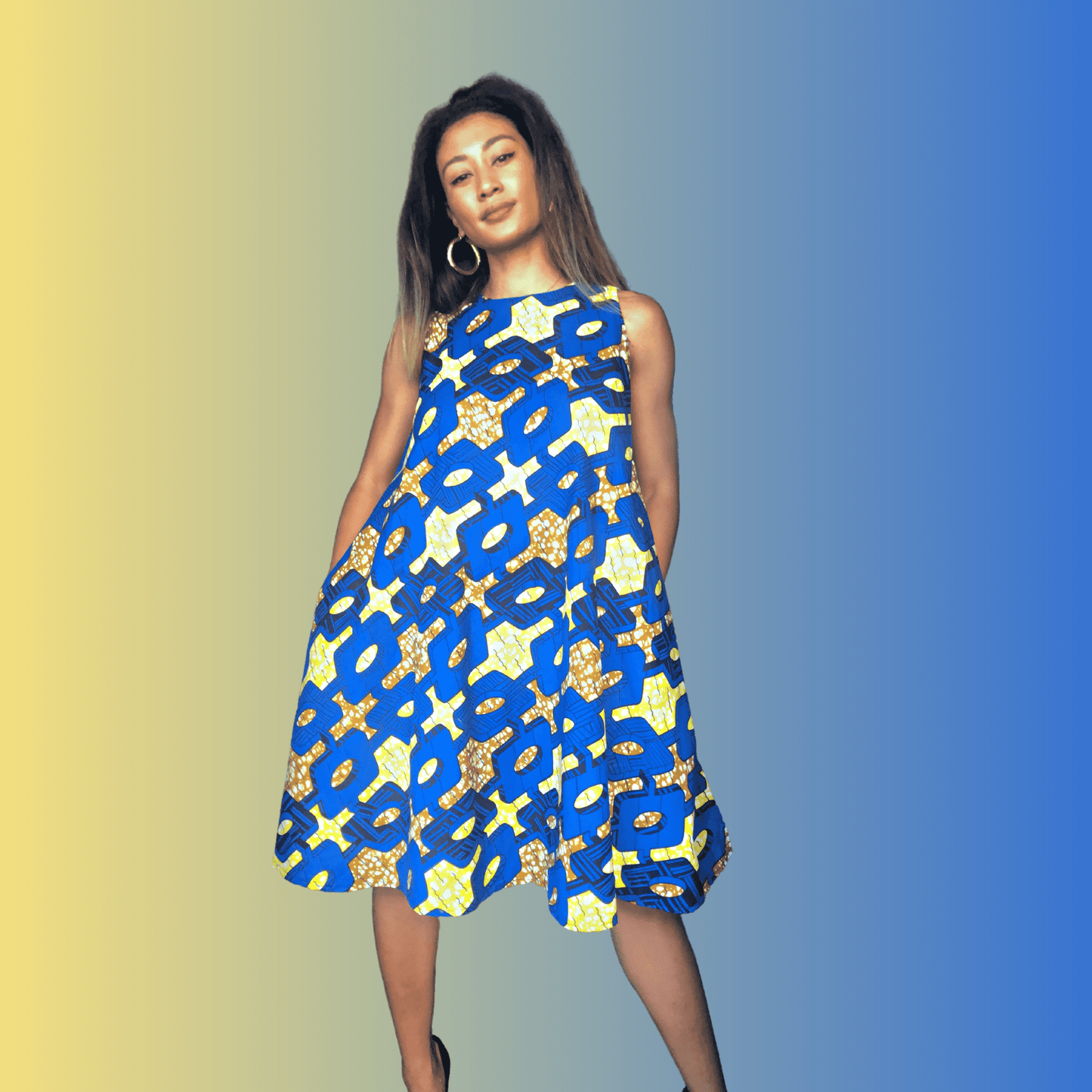 African Print Dress